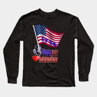 Independence Day in the United States Fourt of july Long Sleeve T-Shirt